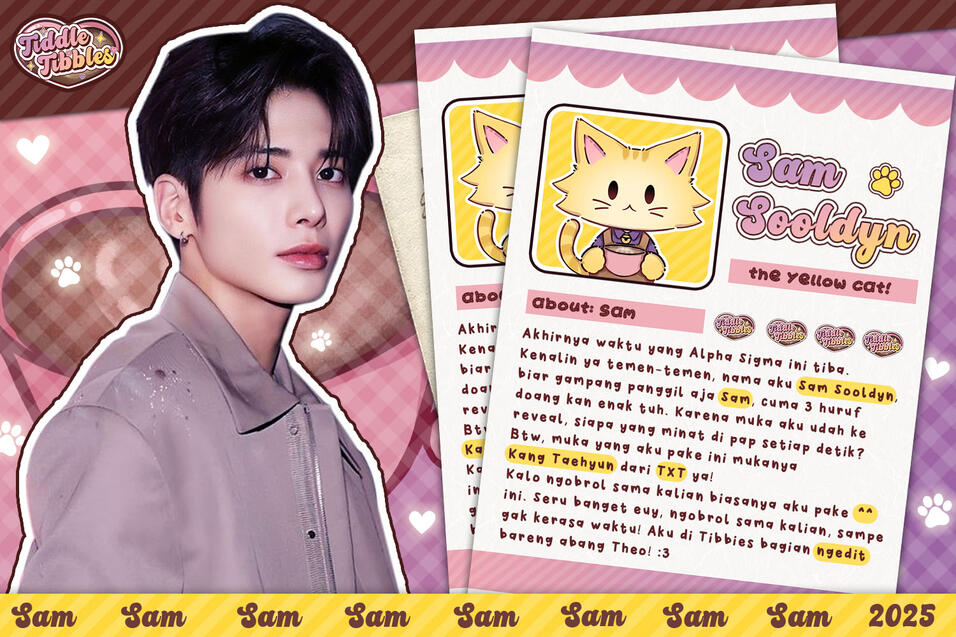 Behind the Yellow Cat, Sam Sooldyn!